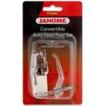 Janome Convertible Even Feed Foot Set - 9mm